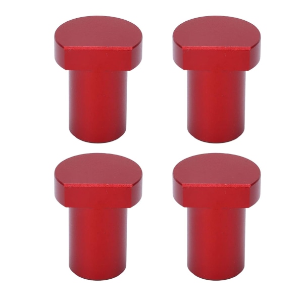 Bänkbromsar, höghållfasta bänkspärrar 4 praktiska bitar för snickeri (röd)