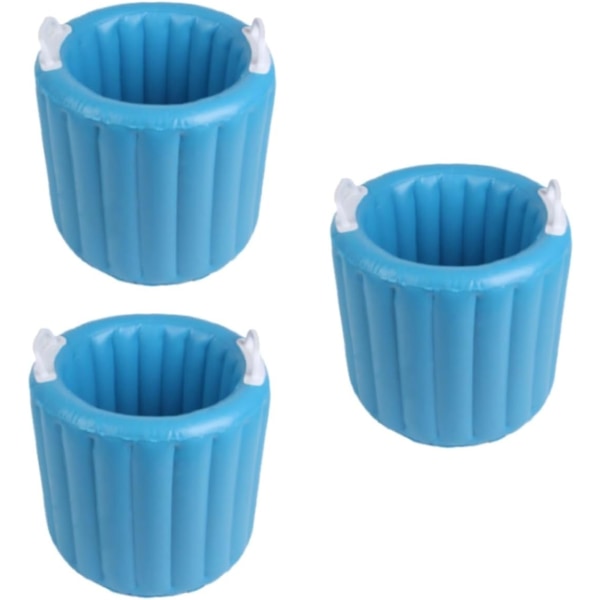 3st Pvc Ishink Vikbar hink Uppblåsbar Ishink Uppblåsbar hink Vikbar ishink Vikbar hink Bärbar