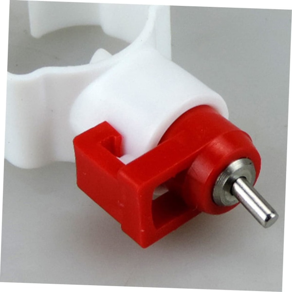 20 st Drinker Feeder Clip Typ Fjäderfä Vatten Nipple Chicken Waterer Cup Nappar Dricksglas Cup Dispenser för Water Cooler Chicken