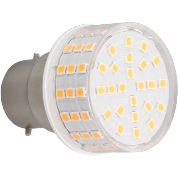 ABS LED-ljus, flimmerfritt miljöskydd 1000LM LED majslampa Energibesparing för B22 lampbas (varmt ljus)