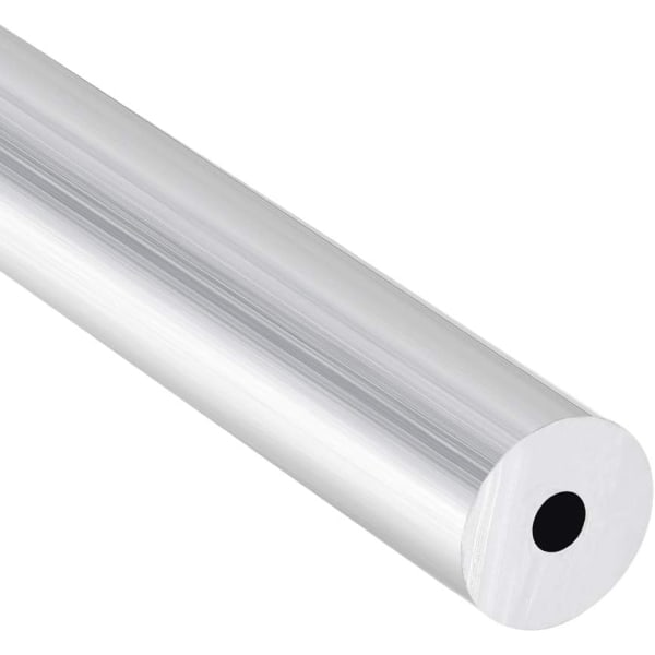 Sömlöst rakt aluminiumrör runt rör 300 mm LGE 19 mm au? Änddiameter 5,2-16 mm invändigt.
