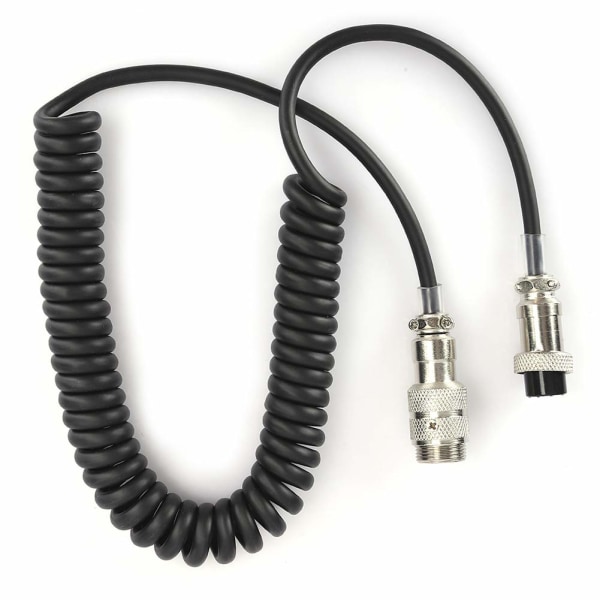 Yaesu In-Line handhållen mikrofonkabel 8-stift Abs 1,5M 4,9ft 8-stift handhållen mikrofonkabelförlängning för ljudsystem Mikrofonsignallinje