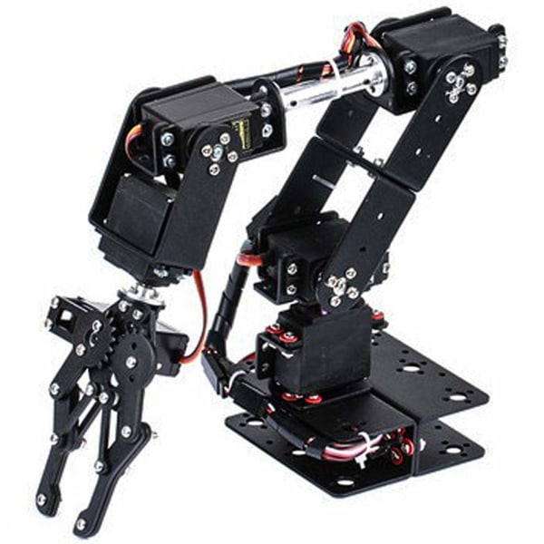 Robotarm Robotarmsats Arduino 6Dof Robot mekanisk armklämma Klosats Dof Manipulator Industrirobotdelar