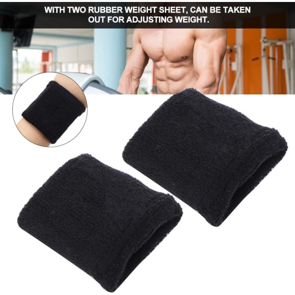 Weight Wrist Guard Sandbag, 2st 0.5Kg Weight Wrist Guard Sandbag Fitness för inomhus-/utomhussport