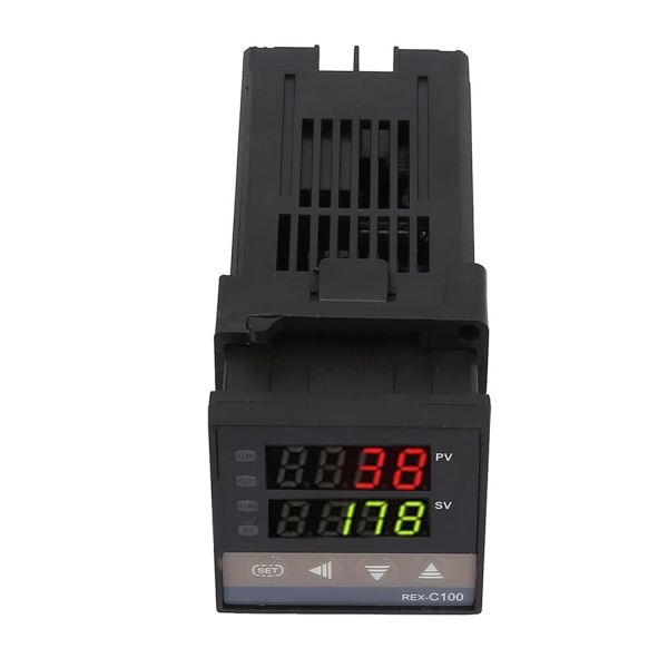 Rex C100 Digital Pid För 2500F 0℃~1300℃ Larm Rex C100 Digital Led Pid Temperaturregulator Termostat Kit Ac110V 240V