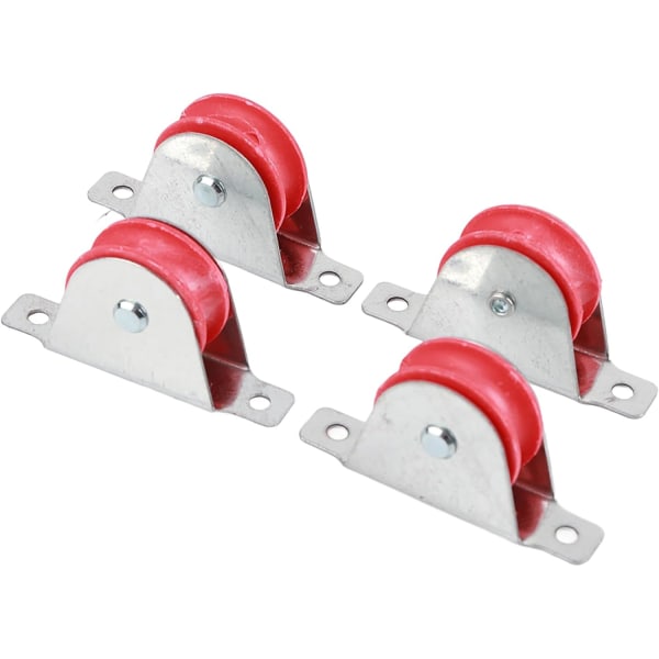 4st 4cm Diameter Universal Stege Remskiva Hjul Ersättningsdelar Stegetillbehör