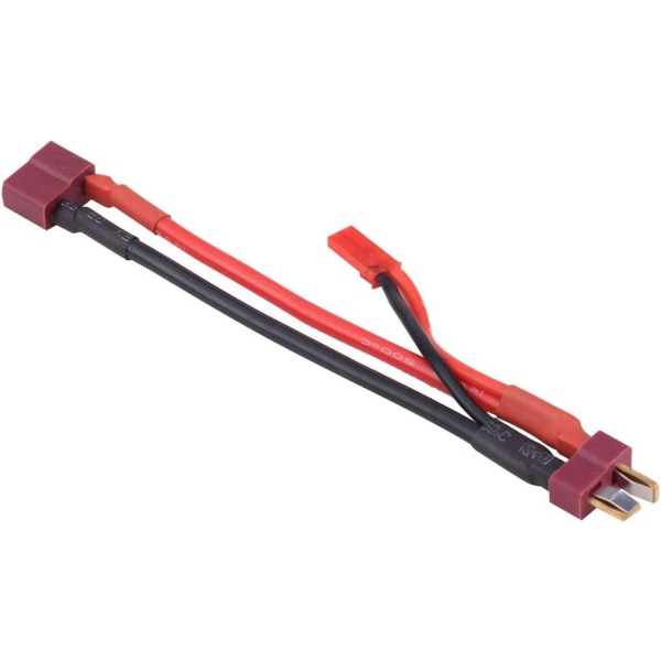 ST Stecker Silikoner T-kontakt Med Jst-kontakt Power 18Awg-kabel för fjärrkontrollplan Bilbåt T-kontakt Hane Till T-kontakt Honkabel