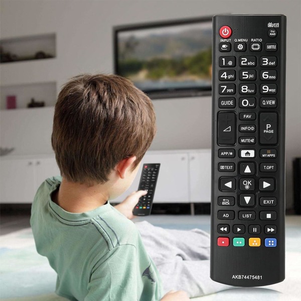 Lg Tv Akb74475481 Fjärrkontroll Abs Svart Akb74475481 Fjärrkontroll För Lg Tv 65Uh950V 49Lb550V 49Uh610V 43Lf590V 49Uf640V 49Lf590V