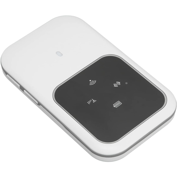Bärbar wifi-router olåst för resor Abs Vit H80 Mobile Hotspot Multifunktionspluggkort Slim 4G Med LED Display Utomhusbil