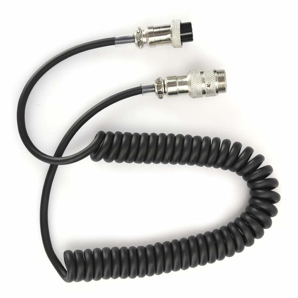 Yaesu In-Line handhållen mikrofonkabel 8-stift Abs 1,5M 4,9ft 8-stift handhållen mikrofonkabelförlängning för ljudsystem Mikrofonsignallinje