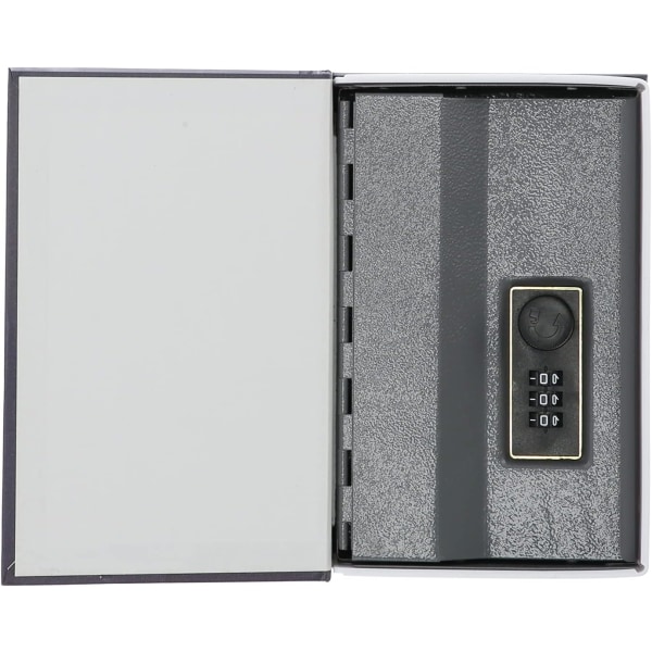 Boka kassaskåp Mini säkerhetsbox imitation bokformad kassaskåp Hem Slitstarkt case för hem Offi sovsal skola