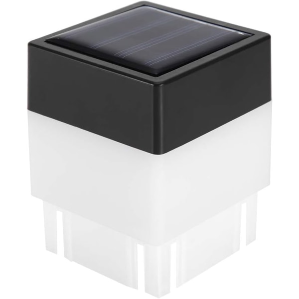 Utomhusbelysning för trästolpar, cap , LED-solpelarlampa, vattentät, utomhus LED- power