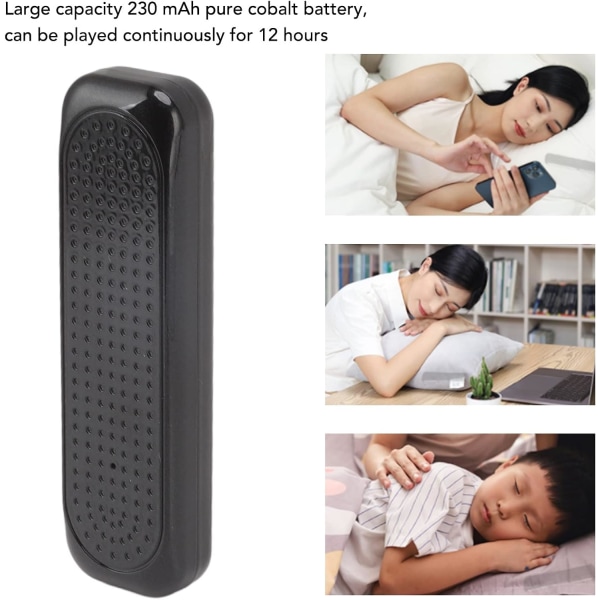 Bluetooth Kuddhögtalare för sömn, Bluetooth Bone Conduction-högtalare Trådlösa sömnhörlurar för Vuxen Baby Deep Sleeping Aid, 3,9 X