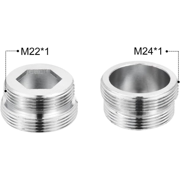 4 stycken kranadapter 24mmx4mm au? Enterwinde på 24mmx4mm au?