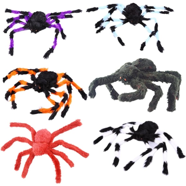 Toy Spider Cosplay Rekvisita Plysch Spider Cosplay Spider Party Spider Plysch leksak Halloween dekorativa föremål