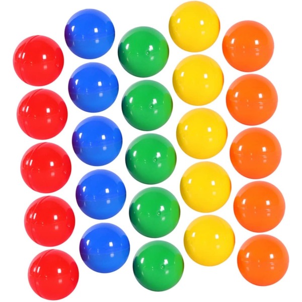 250 st Lotteriboll Förälder-barnleksaker Bingospelbollar Numrerade bingobollar Minibingobollar Underhållningsbollar Plastspel Bärbara