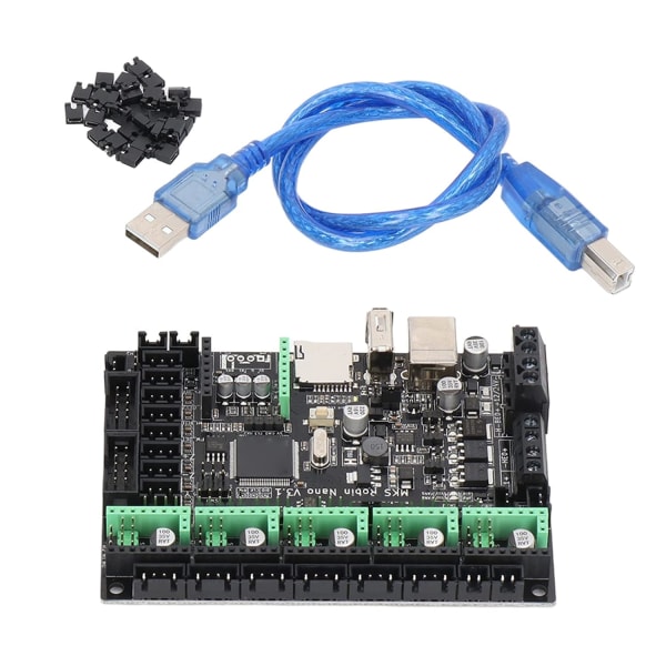 3D-skrivare moderkort, stationär 3D-skrivare moderkort Virtuell USB -enhet Elektroniska komponenter Power TVS-skydd för test