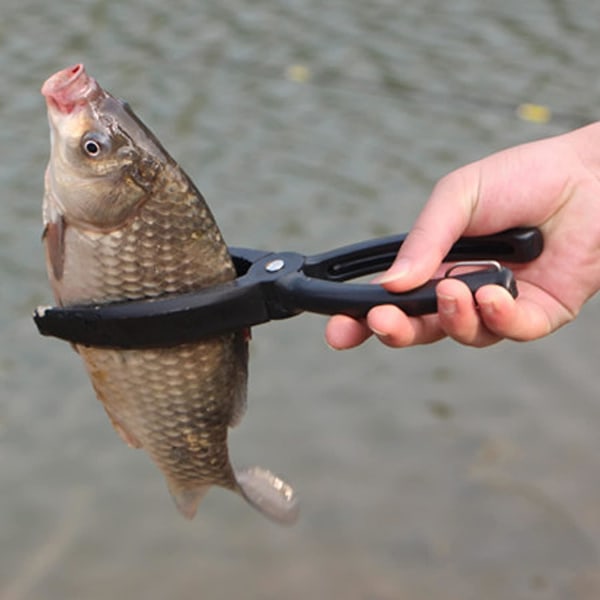 Fish Holder, Fishing Gripper Gear Tool Abs Grip Tackle Fish Lip Holder Trigger Clamp