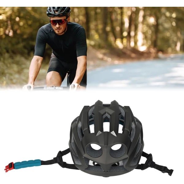Mountainbikehjälm, estetik Silverjonfoder Aerodynamisk cykelhjälm för vuxna för ridning