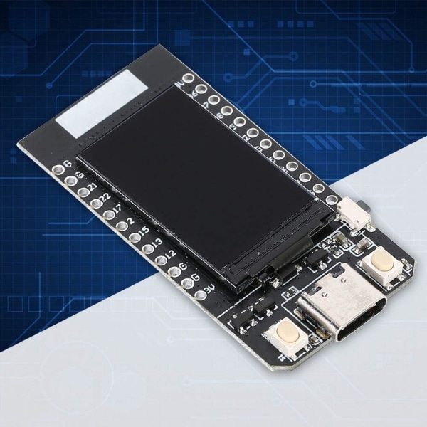 TDisplay ESP32 WiFi1,14 tums LCD-utvecklingskort med färgskärm Batteridriven krets interagerar med programvara som bearbetning Max MSP