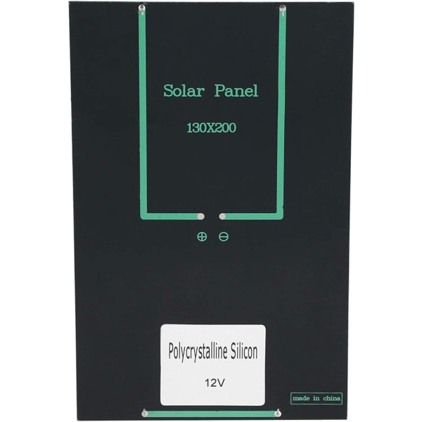 Mini solpanel 12V solpanel för vetenskapsprojekt polysilikon 4.2W 12V mini portabel polysilikon solpanel DIY Power Module Batteriladdare