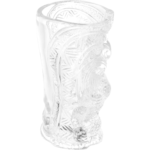 Cocktailglas Tiki Glas för cocktails Vindrickskopp Dekorativ vinkopp Cocktailmuggar Kreativ Tiki-mugg Glas Cocktailkopp Tiki