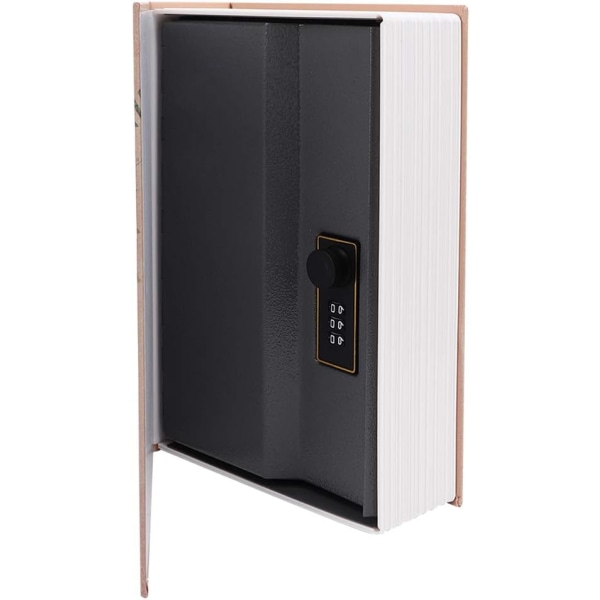 Säkerhetsbox Säkerhetsbox Metall, Abs Mini Imitationsbok Säkerhetsbox Lösenordsskåp Säkerhetsförvaringslåda för pengar Smycken