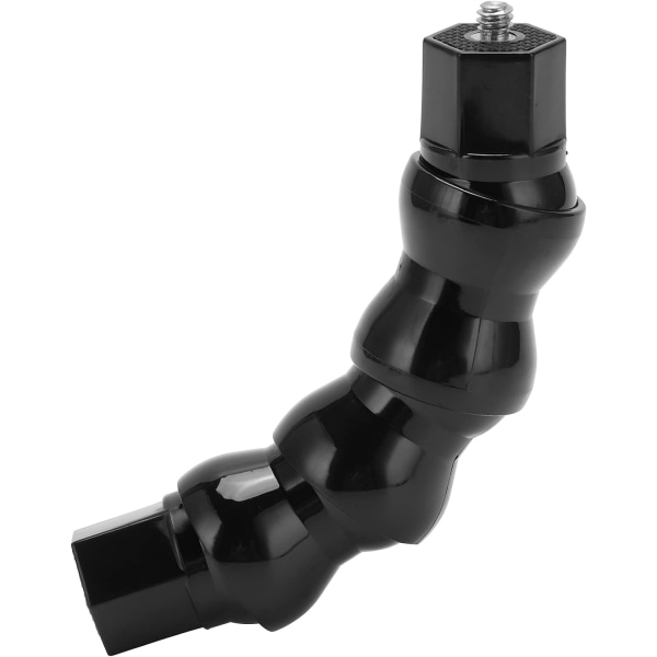 Ible Arm Bracket Mount Arm Flw 263ible Monopod svanhals käftar Montera 1/4In skruvhål till 1/4in skruv 4 sektion svanhals kameratillbehör svart
