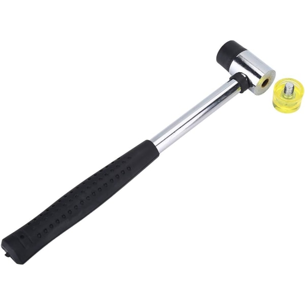T Hammert Fil För Gitarr Metall Gummi Plast Gitarr Luthiers Dubbelhuvud Gummi Hammer Fortboard