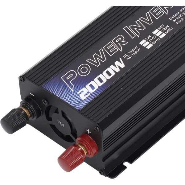 Sine Wave Inverter steglös hastighetsbil för camping (220V)