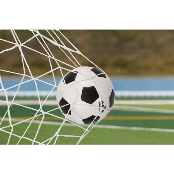 Fotbollsnät i full storlek, hårt och hållbart hopfällbart sportersättningsnät för fotbollsmål (endast nät ingår))