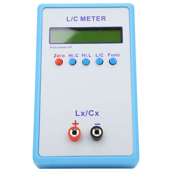 Mätare Klar Display Lc Skola Induktans Kapacitans Mätare Handhållen L C Mätare Elektrisk Abs Lcr Multimeter Lc‑200A