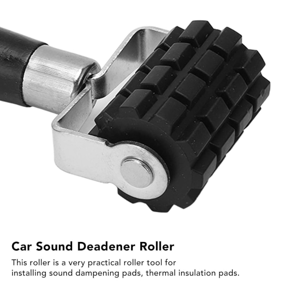 Ljudabsorberande rulle, silikonfura hög konvex design 6,9 tum ergonomiskt handtag fordonsljuddämpande rulle för väggtäckning för