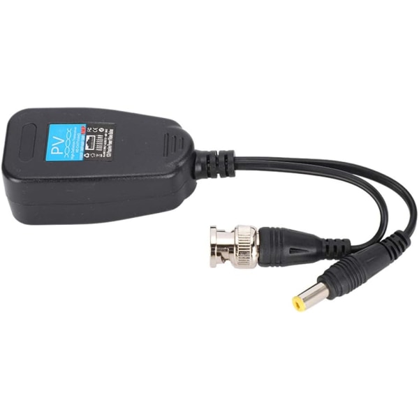 Ethernet till Bnc Rj45 Adapter Cctv Abs Plast 1 Par Passiv Cctv Coax Bnc Video Power Balun Transceiver Till Rj45 Connector