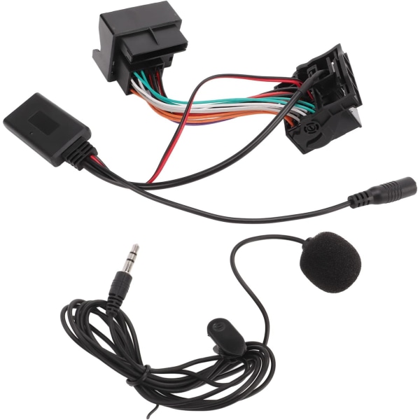 Bluetooth Aux-mottagare för bil， Aux Bluetooth biladapter, Bluetooth 5.0 trådlös ljudadapter Aux in-kabel för Ford Focus Mondeo Fiesta Fusion