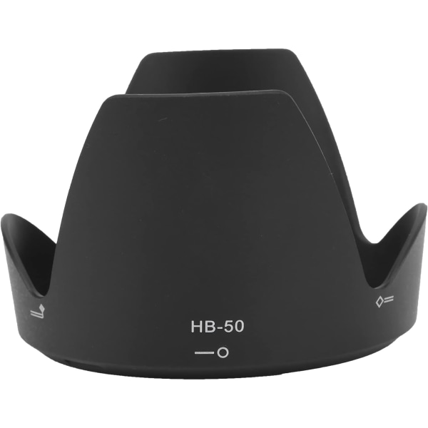 Objektivskydd Hb 50 Hb50ersible kameraobjektivskydd eller för 28300/3.55.6G Ed Vr objektiv Pare Hb-50 svart