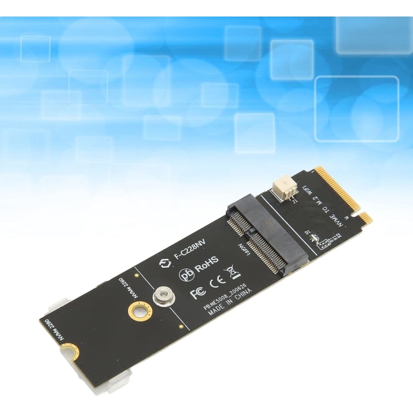 M.2 AE Key To M Card Printed Circuit Board Hållbar Stabil Ssd Riser för nätverk