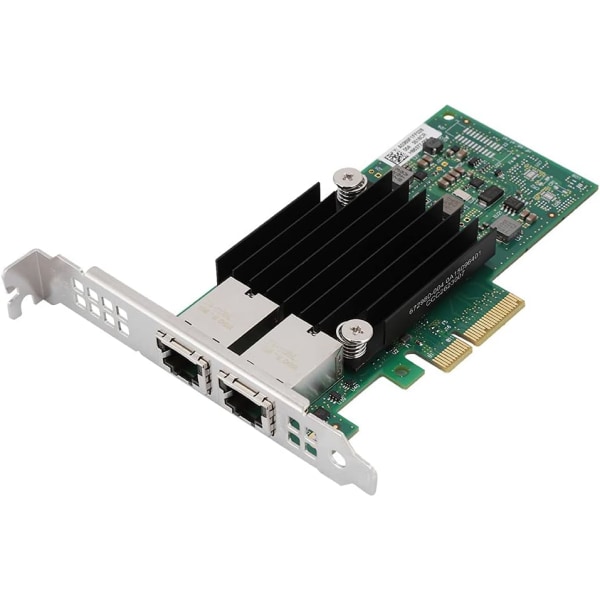 Kort för Intel Card 2 Port Gigabit Lan Card Nic nätverkskort för Intel X550 T2 Pci E X4 10Gbps