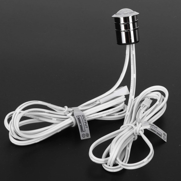 Motion Kasa Rörelsesensor Aluminiumlegeringsskal PC Abs Infraröd Människokropp Induktiv strömbrytare 5V 12V 24V Garderob Ljussensortillbehör