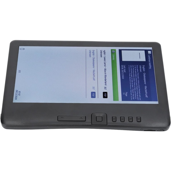 E Reader E Reader Abs E Reader 7In Color Tft Lcd 16:9 Screen Hd 800X480 380Mhz Svart Case Bärbar E-läsare för Epub Pdf Txt (4GB)