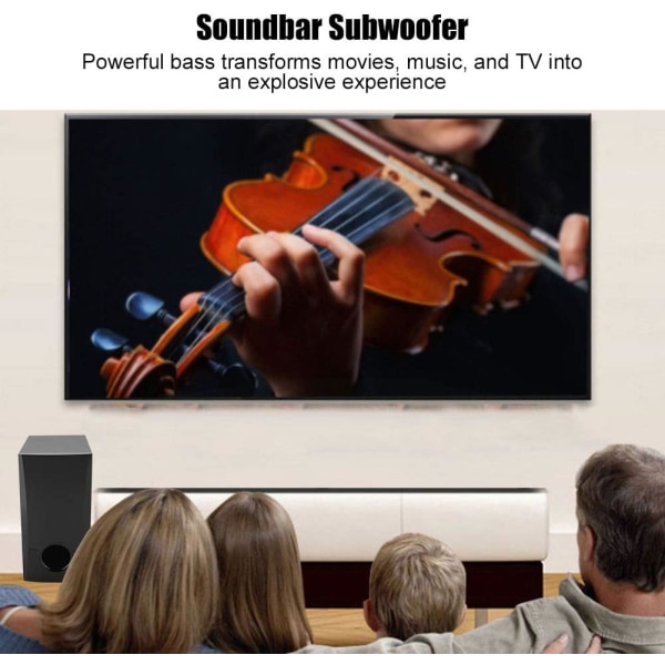 Subwoofer Soundbar Subwoofer Woodiness Soundbar Högtalarsystem Subwoofer för hemmabio-tv Cfor OMPuter