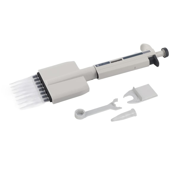 Flerkanalspipett 20 200 200 Ul Multi Plast 8-kanals 50 300Μl Spårbar volym Manuell hanisk pipettpipett Pipettorverktyg