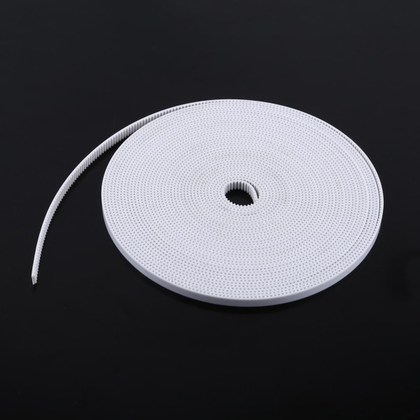 Meter Cover Printing Wheel Längd 10M Vit Öppen Kamrem Bredd 6Mm Pu Med Steel Core 3D-skrivare Tillbehör