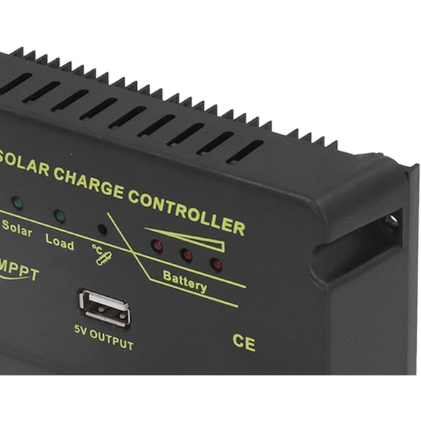 MPPT Solar Charge Controller, 20A Solar Panel Charge Controller med USB port, 12V/24V Solar Charge Controller (CPY-2420)