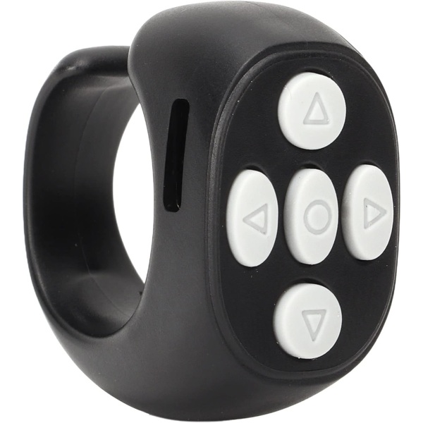 Telefon Bluetooth Ring Fjärrkontroll Telefon Bluetooth Ring Fjärrkontroll Abs Bluetooth 5.3 Ring Fjärrkontroll Page Turner Mobiltelefon Kamera slutare