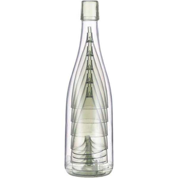 5 ST Vikbara champagnevinglas i plast Vikbara vinglas rödvinsglas (#3)