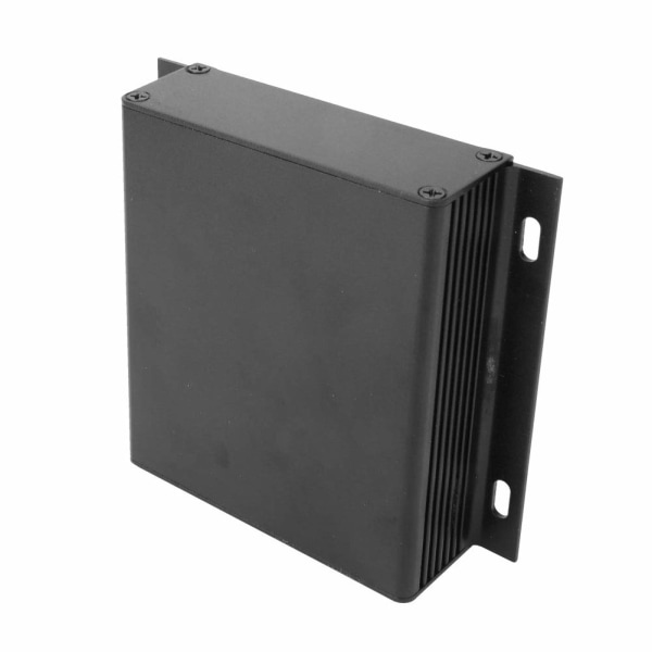 Svetshjälm Automatisk mörkare aluminiumlegeringslåda (med platt platta) Sandsvart Integrerad typ aluminium case Kapsling Elektronisk låda för