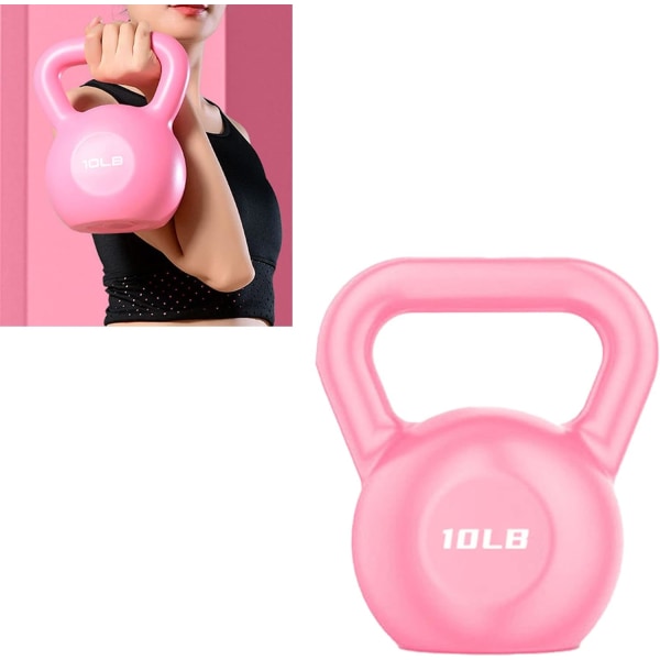 Kettlebell vikt, fitness Kettlebell miljövänlig multifunktionell stabil botten integrerad gjutning för gym