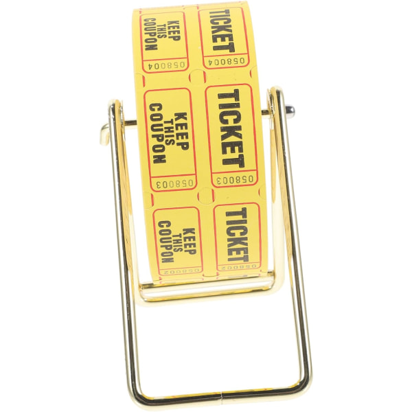 2st Lotteribiljettbiljetter till festevenemang Lotteribiljetter Biljettdispenser Biljetter till konsertbiljetter Bulk Metal Paper