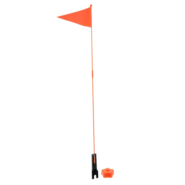 2 set Flaggor Dekor Cykel Cykel Cykling Tillbehör Säkerhetsflagga Säkerhet Cykelflagga Barn Ridning Glasfiber Flaggstång
